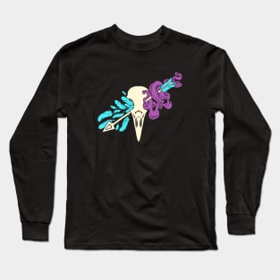 smoke and feathers 2 Long Sleeve T-Shirt